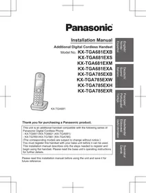 PANASONIC KX-TGA681EXM - Telefone sem fio