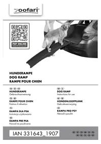 Notice ZOOFARI IAN 331643 Rampe d'accès pour animaux
