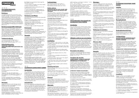 Notice POWERFIX HG01941 Climatiseur