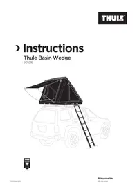 Notice THULE BASIN WEDGE Tente