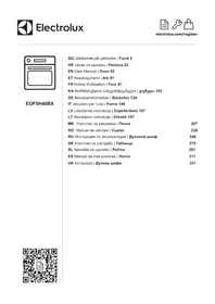 Notice ELECTROLUX EOF5H40BX Furrë elektrike