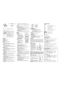 Notice SWITEL D300 Téléphone