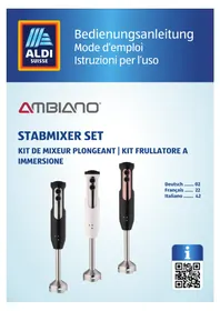 Notice Ambiano GTSB03CH Blender