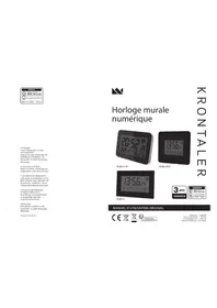 Notice Krontaler 199540 Horloge