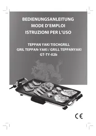 Notice GlobalTronics GTTY02B Grillplatte