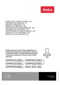 Notice AMICA SIO 655 BG Okap kuchenny