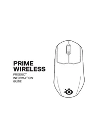 Notice STEELSERIES PRIME Souris