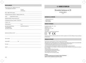 GlobalTronics GTRL3dLED01 - Éclairage