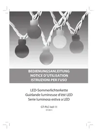 Notice GlobalTronics GTLCS11_GTPLCLED11 Lichterkette