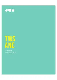 Notice JAM TWS ANC HXEP925 Earplug