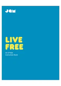 Notice JAM LIVE FREE HXEP909 Earplug
