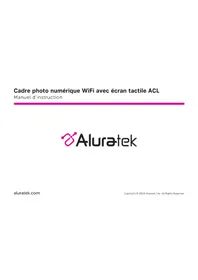 Aluratek AWDMPF208F - Cadre photo numérique