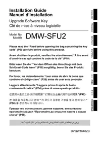 Notice PANASONIC DMWSFU2 Fotocamera