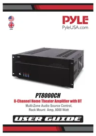 Notice Pyle PT8000CH Recepteur