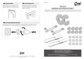 Notice OLYMPIA BS 878 Sécurité enfant pour la maison