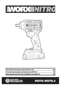 Notice WORX WX272L.9 Visseuse