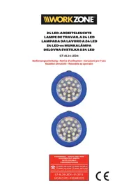 Notice Workzone GTAL24LED4 Lampe