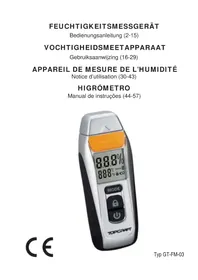 Notice TOP CRAFT GTFM03 Dispositivo de medição