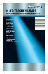 Notice Oecolux GT9LEDB01 Lampe de poche