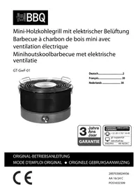 Notice QUIGG GTGWF01 Plaque de grill