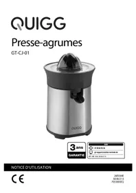 QUIGG GTCJ01 - Extracteur de jus