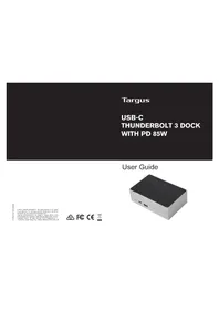 Notice TARGUS DOCK220EUZ Dockstation