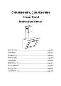 Notice CANDY CVMAD601N1 Páraelszívó