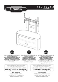 Notice AVF BLENHEIM Meuble TV