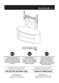 Notice AVF BUCKINGHAM Meuble TV