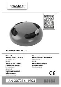 Notice ZOOFARI IAN 307316 Jouet pour chat
