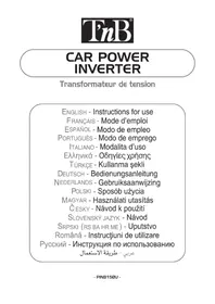 Notice TNB PINB150U Transformateur de tension