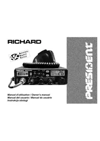 Notice PRESIDENT RICHARD Grampeador
