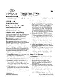 Sun Joe 24VCRLM15 - Lawn mower