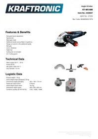 Notice Kraftronic KTWS 600 Broyeur