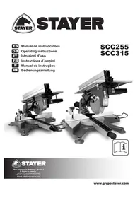 Notice Stayer SCC 315 W Scie