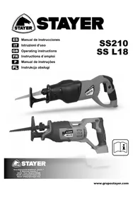 Notice Stayer SS 210 Scie