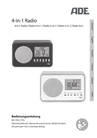 Notice ADE BR 1704 Système hifi