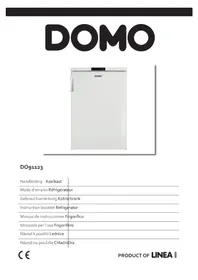 Notice DOMO DO91123 Frigorifero