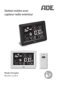 Notice ADE WS 21051 Station Météo