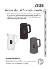 Notice ADE KG 21001 Autres appareil de cuisine