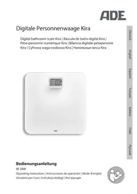 Notice ADE KIRA BE 2008 Balance