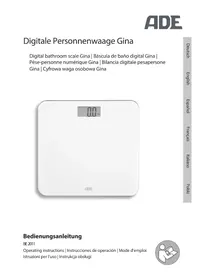 Notice ADE GINA BE 2011 Balance