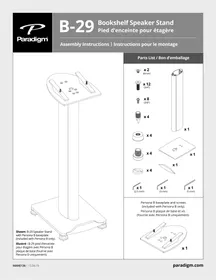 Paradigm B29 - Support d'enceinte