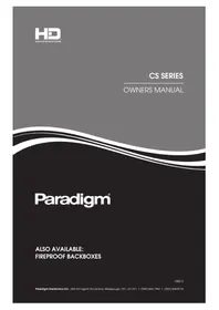 Paradigm CS60R30 v3 - Haut-parleur