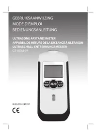 Notice GlobalTronics GTUDM07 Afstandsmeter