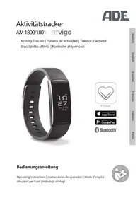 Notice ADE FITVIGO AM1800 Smartwatch