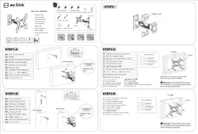 Notice AV:link INS201 Meuble TV
