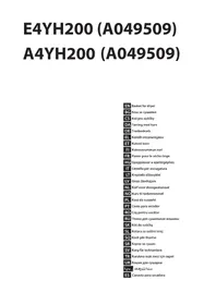 Notice ELECTROLUX A4YH200 Sèche-linge