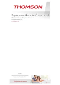 Notice THOMSON ROC1128SON Fjärrkontroll