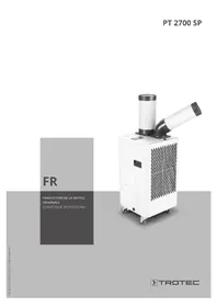 Notice TROTEC PT 2700 SP Climatisation